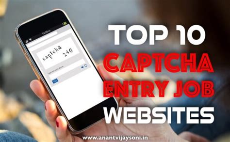 top 10 captcha job sites|Top 11 Captcha Entry Job Sites to Earn Money for Free.